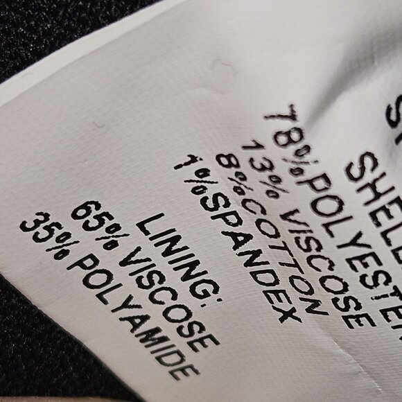 Taylor Swift choice Self-Portrait black/green openwork crochet mesh jumpsuit 2 - Picture 16 of 16